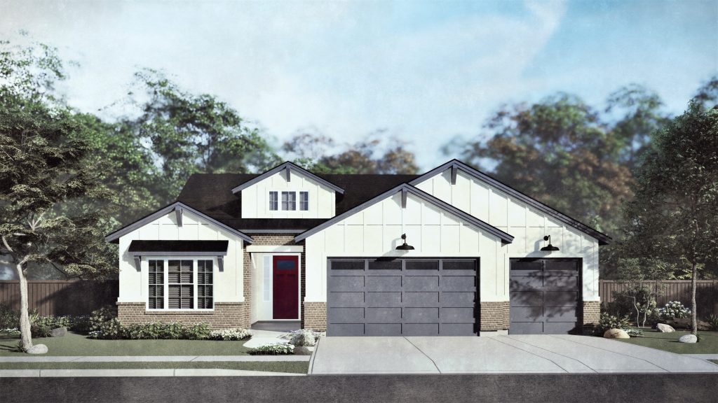 Centennial - Single Story House Plans in Nampa ID