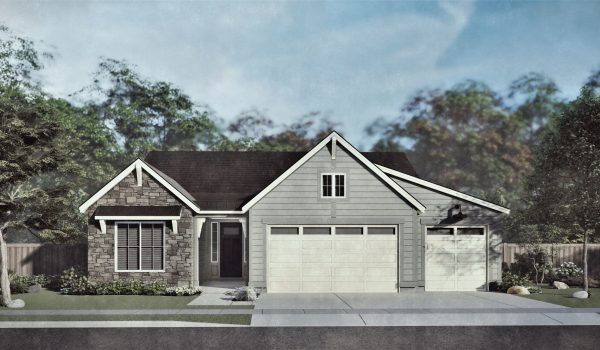 Centennial B - Single Story House Plans in Nampa ID