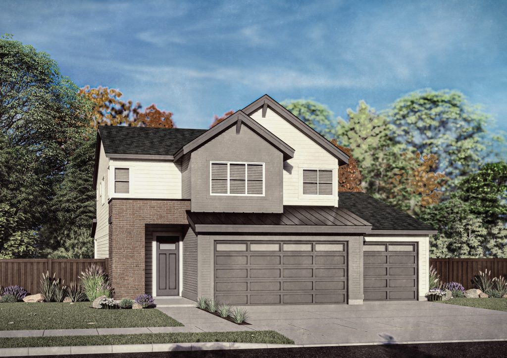 Kinloch - 2 Story House Plans in Meridian ID